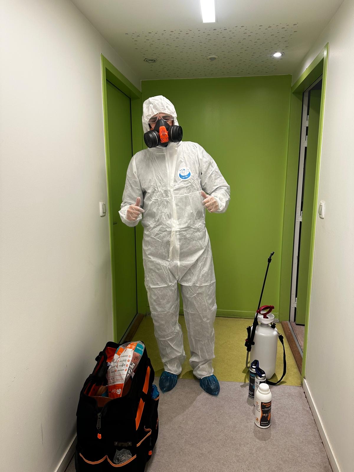 Technicien NUISIPERF en équipement de protection